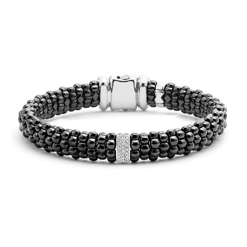 Luxury Diamond Bracelets-Diamond Caviar Bracelet