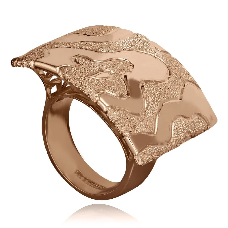 Boho-Style Rings For Free-Spirited Fashion-Gold Glossy Cora Ring