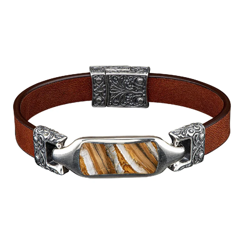 Stretch Bracelets For Women-Florence - Mammoth Brown Bracelet