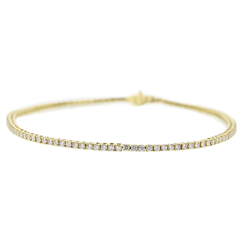 Retro Style Bracelets-Diamond Tennis Bracelet