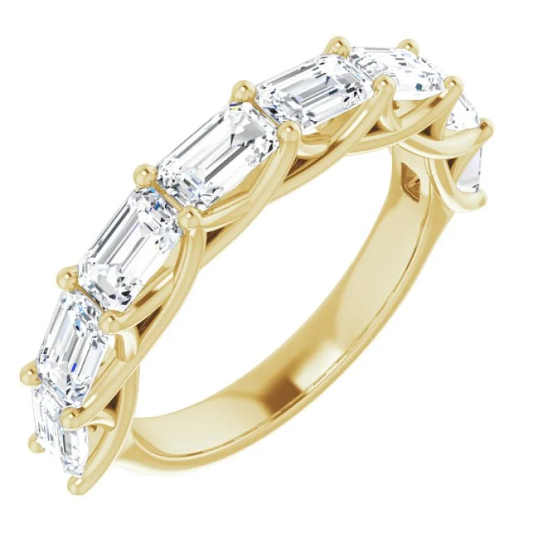 Personalized Engagement Rings For Special Occasions-14K Yellow 2 5/8 CTW Natural Diamond Anniversary Band