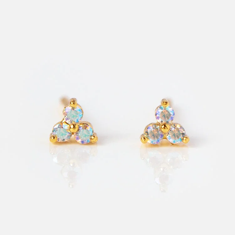 Cute Stud Earrings For Teen Girls-Luminous Baby Blossom Stud Earrings