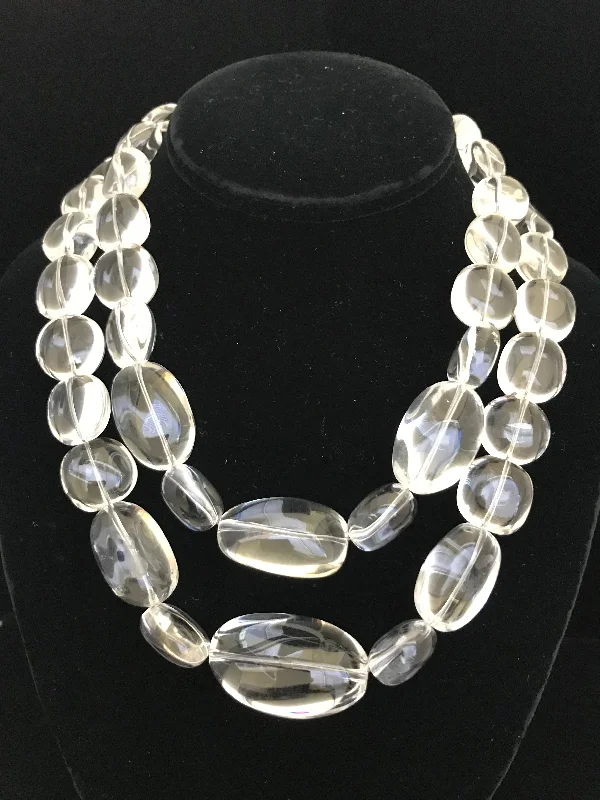 Elegant Pearl Necklace For Bridesmaids-Crystal Necklace