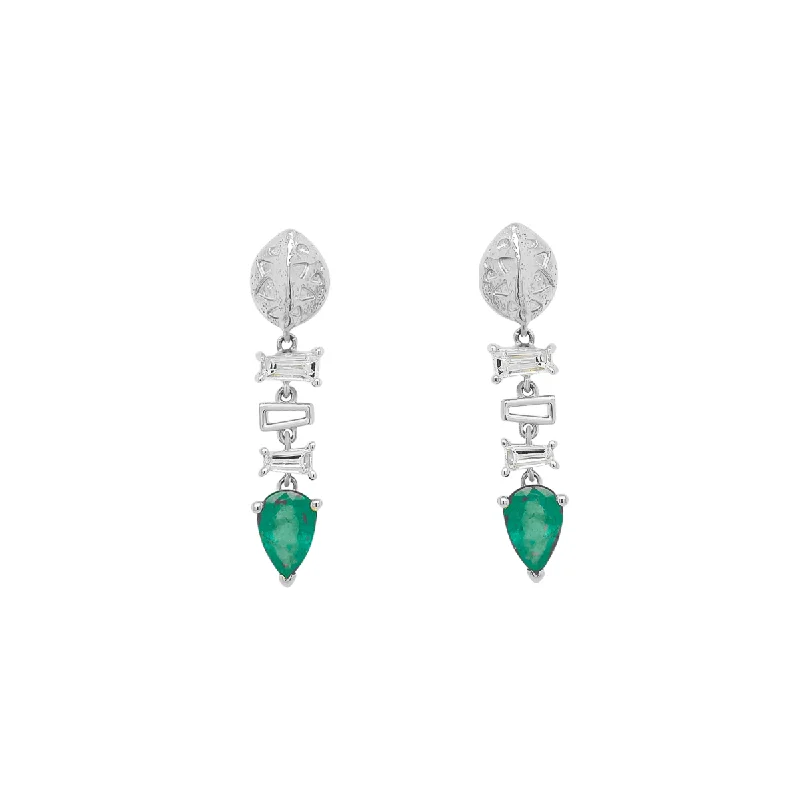 White Gold Emerald