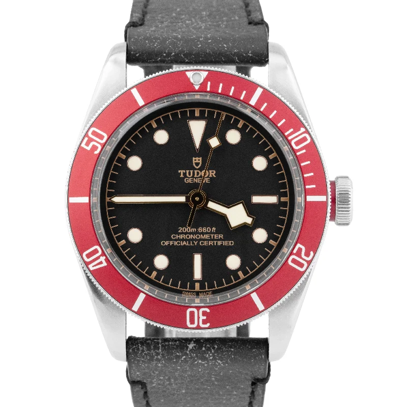 Designer Watches For Exclusive Collections-2022 Tudor Black Bay Heritage 79230 R Stainless Red 41mm Automatic Watch BOX