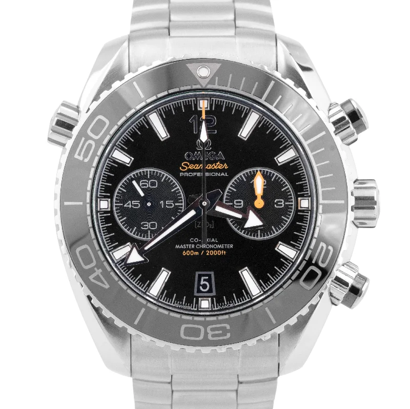 High-End Sports Watches For Men-MINT PAPERS Omega Seamaster Planet Ocean 45.5mm 215.30.46.51.01.001 Watch BOX